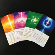 Hailing Power Oracle Cards, 54 English Cards, With Keyword Explanations On Card Faces, Suitable For Beginners, Christmas, Birthday, Gift, Divination Card Game - Multicolor - View 4