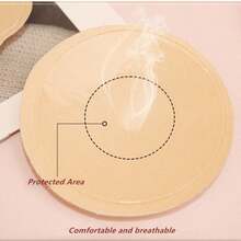 1 Pair 6.5cm/10cm Transparent Pull-Up Nipple Covers, Invisible Seamless Breast Petals, Suitable For Wedding Photography, Sports, Casual, Evening Events - Multicolor - View 6