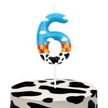 Number 2 Birthday Candle, Cartoon Story Theme Cake Decoration Candle - Birthday Candles - View 7