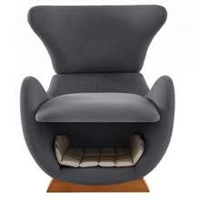 Walhai Design Loungesofa - Perfect For Pet Lovers - Grey 1 Seat - View 9