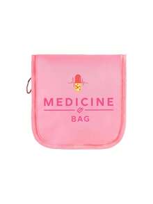便攜式袋，附可愛卡通圖案與「MEDICINE」文字，輕量旅行急救包，戶外旅行袋；適用於戶外、露營、學校、旅行與日常使用；旅行與居家醫療用品必備；適合作為開學禮物、派對小禮、教師禮物，以及送給醫生與護士的獨特禮物，健康意識強者與頻繁旅行者的必備品，開學季必備單品 - 彩色 - 查看 13