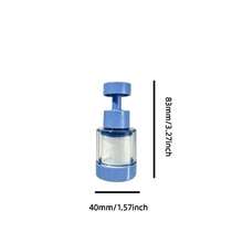Fits Most Standard Faucets, Easy Installation In Seconds Without Tools, Convenient Disassembly And Cleaning. Fine Multi-Layer Composite Filter Material Effectively Traps Fine Impurities In Water, Optimizes Water Flow Smoothness, Soft Water Flow Without Splashing, Suitable For Daily Washing, Cleansing, Skin Care, And Countertop Cleaning. Compact Design Doesn't Occupy Much Space, Won't Obstruct Faucet Operation Angle, Suitable For Balcony, Washbasin, Bathroom And Other Scenarios. - Multicolor - View 6