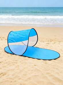 UPF 50+ Sun Protection Beach Tent, With Sandbags, Support Poles, Tent Pegs And Wind Ropes, Suitable For Outdoor, Camping, Backyard And Picnic Use - Tent - View 22
