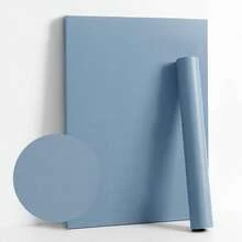 1 Roll Solid Color Minimalist Wallpaper, Matte Surface, Self-Adhesive Wallpaper, Peel And Stick Contact Paper, Suitable For Countertop, Cabinet, Wardrobe And Other Home Decor - Matte - View 13