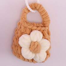 Knitted Plush Coin Purse, Cute Mini, Earphone Protective Case - Multicolor - View 10