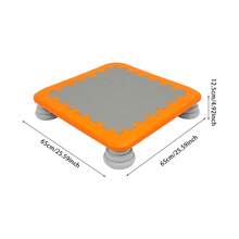 kangten Small Trampoline, Mini Bouncing Board, Balance And Bounce For Indoor And Outdoor Use - Orange - View 2