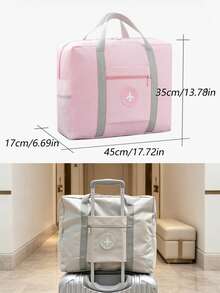 1pc Large Capacity Luggage Bag, Storage Bag, Handbag, Business Travel Bag, Suitable For Travel, Business Trip, Waterproof, Large Capacity, Essential For Vacation Travel, Gift For Girlfriend/Husband - View 11