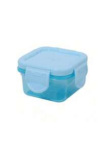 Juego de contenedores pequeños para almacenamiento de alimentos, cajas de almuerzo, cajas selladas para refrigerador, cajas de almacenamiento rectangulares de plástico selladas, contenedores pequeños de alimentos, frascos de especias multifuncionales, material de plástico de 2 oz con tapas - Multicolor - Ver 16