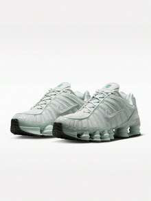 Men's NIKE SHOX TL Low-Top Athletic Casual Shoes IM4687-002 - Green - View 2