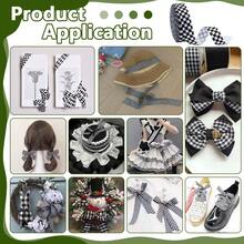 1Roll Black & White Plaid Ribbon, Suitable For Racing Theme Decoration And Gift Wrapping, Suitable For Christmas, Valentine's Day, Wedding, Gift Wrapping, Holiday Art Design, Multi-Purpose Decorative Ribbon, Perfect Choice For Thanksgiving - Multiple Styles - View 6