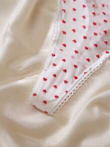 Bonmuse 3 Packs Low-Rise Lace Trim Thongs With Sweet Bow Detail – Soft & Comfortable - Multicolor - View 4