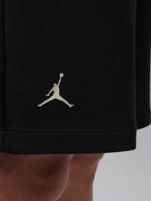 Jordan Men's AS FC FLC SHORT Knitted Sports Shorts IW1603-010 - Black - View 4