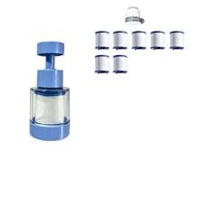 Fits Most Standard Faucets, Easy Installation In Seconds Without Tools, Convenient Disassembly And Cleaning. Fine Multi-Layer Composite Filter Material Effectively Traps Fine Impurities In Water, Optimizes Water Flow Smoothness, Soft Water Flow Without Splashing, Suitable For Daily Washing, Cleansing, Skin Care, And Countertop Cleaning. Compact Design Doesn't Occupy Much Space, Won't Obstruct Faucet Operation Angle, Suitable For Balcony, Washbasin, Bathroom And Other Scenarios. - Multicolor - View 12
