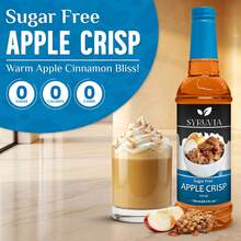 Syruvia Sugar Free Coffee Syrup, Apple Crisp Flavored Syrup For Drinks, Lattes, And Desserts – 25.4 Fl Oz - 25.4 Fl Oz - View 2