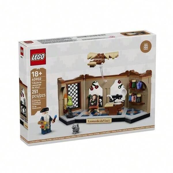 LEGO 40902 Juguete de Construcción Tributo a Leonardo da Vinci
