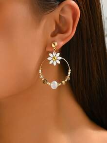 Colgante de flores - E1345