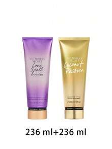 Victoria's Secret [Bundle] Love Spell Shimmer Body Lotion 236 Ml + Coconut Passion Body Lotion 236 Ml - Love Spell Shimmer+Coconut Passion - View 2