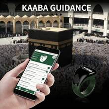 Muslim Prayer Electronic Finger Ring Counter With LED Display, High-End Practical Gift With APP Bluetooth Counter - View 5