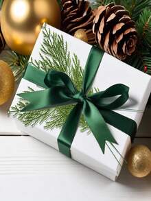 5/10pcs Artificial Pine Branches, Christmas Artificial Pine Stems, Cedar Branches, Green Pine Branches, Christmas Green Pine Picks For Wreath Crafts, Christmas Tree, Cabinet DIY, Winter Home Decor - Green - View 4