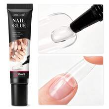 LIMEGIRL Quick Dry Nail Glue, Strong Adhesion, Suitable For Nail Tips, Nail Patches, Fake Nails, Rhinestones And Nail Art Decorations, No UV Lamp Required - Nail Glue - 10g - View 10