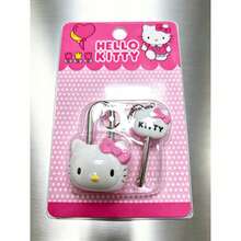 SANRIO 1pc Kitty Cartoon Small Padlock For Luggage, Dorm Cabinet, Diary, Backpack, Cute Doll Creative Girl Style Drawer Lock - One Size - View 10