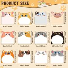 Back To School Cartoon Animal Shaped Sticky Notes, Cute Blank Memo Pads For Students, Office And Planner Stationery, First Day Of School - Multicolor - View 7