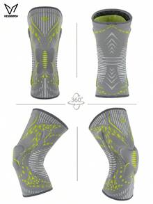 Veidoorn 1 Pc Professional Butterfly Knee, Protection Sports Knee Pads,Upgraded Spring ,For Indoor& Outdoor Sports, Cycling, Mountain Climbing, Running, Badminton, Basketball - Multicolor - View 10