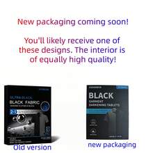 Clothing Blackening Sheets, Daily Color Care & Renewal, Gentle Wash & Color Fixing Agent For Multiple Black Fabrics, Restores Deep Texture - A - View 8