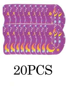 30pcs Sleep Patches Breathable Breathable And Comfortable,Tape,Unisex Hypoallergenic Breathable Tape,Easy To Remove,Soft And High-Quality Fabric,Latex-Free,Suitable For Travel And Business Trips,Multiple Colors Available - Multiple Styles - View 3