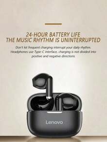Lenovo EA110 無線藍牙耳機，長效電池續航，智慧觸控控制，Android 相容 - 聯想EA110耳機 - 查看 6