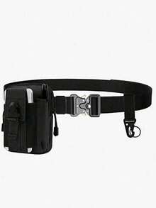 Tactical MOLLE EDC Belt Pouch, High Strength Nylon Utility Waist Bag, Multi-Functional Storage Organizer For Outdoor Hiking Camping Hunting Enthusiast Supplies - Multicolor - View 11