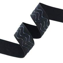 1/3/5/10m Elastic Non-Slip Woven Ribbon, Used For Belts, Clothing, Wavy Silicone Ribbon DIY Garment Sewing Accessories - C-Dark green - View 5