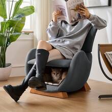 Walhai Design Loungesofa - Perfect For Pet Lovers - Grey 1 Seat - View 11