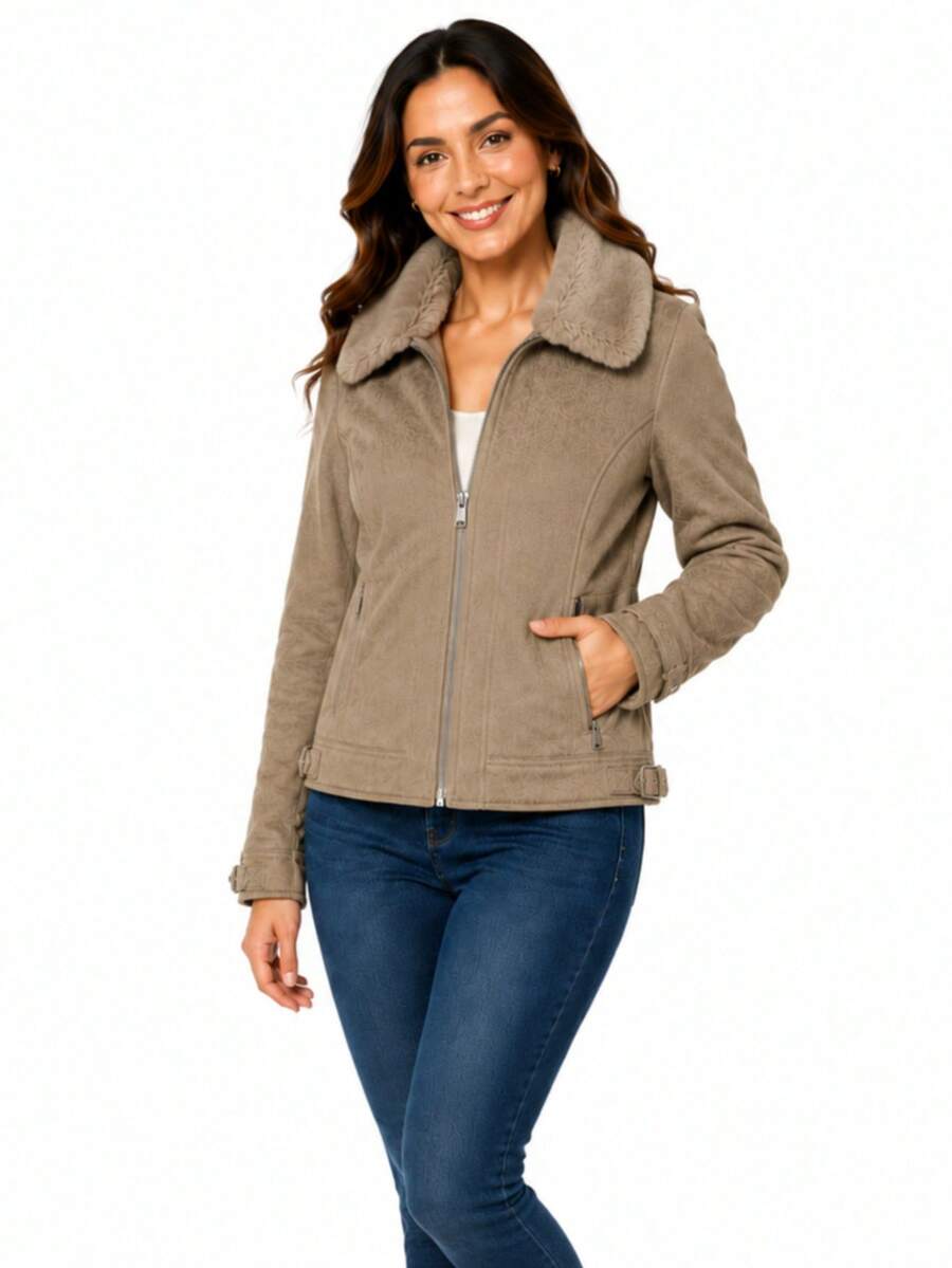SAKERS OUTDOOR CLOTHING Women Jackets - Khaki - View 1