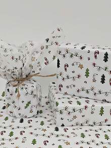 1/10/20pcs Christmas Gifts, Used For Christmas Holiday Winter Party Decoration, Christmas Theme Dress Up, Start Winter Celebration - New - Christmas Tree String Lights Wrapping Paper - View 6