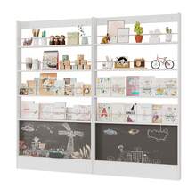 Book Shelf Set - 2 Pack, Perfect For Kids Room - White - View 2