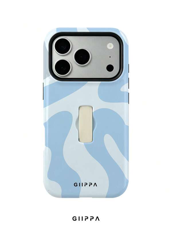 GIIPPA 1 buah Casing Ponsel 17 Pro Max Motif Gelombang Tidak Beraturan Warna Biru Muda, Kompatibel dengan Ponsel 16 Pro Max, 15 Pro Max, 14 Pro Max, Casing Ponsel Modis Gaya Korea Kelas Atas, Kompatibel dengan 11/12/13/14/15/16 Pro Max Plus, Desain Elegan Cocok untuk Pria dan Wanita, Hadiah Sempurna untuk Pacar di Hari Natal, Hari Valentine, Paskah, Musim Pernikahan, dan Ulang Tahun!