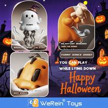 Halloween Dancing Wind-Up Doll, Ghost Pumpkin Design, Halloween Gift - Multicolor - View 4