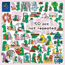 50入 Dipolo 可愛插畫 JOGUMAN 周邊貼紙 創意裝飾留言板冰箱貼 - 彩色 - 查看 11