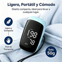 The Pulse Oximeter Features A Rechargeable USB-C Digital Interface, High-Precision Finger Pulse Measurement, And A  Display (Available In 5 Colors). - View 11