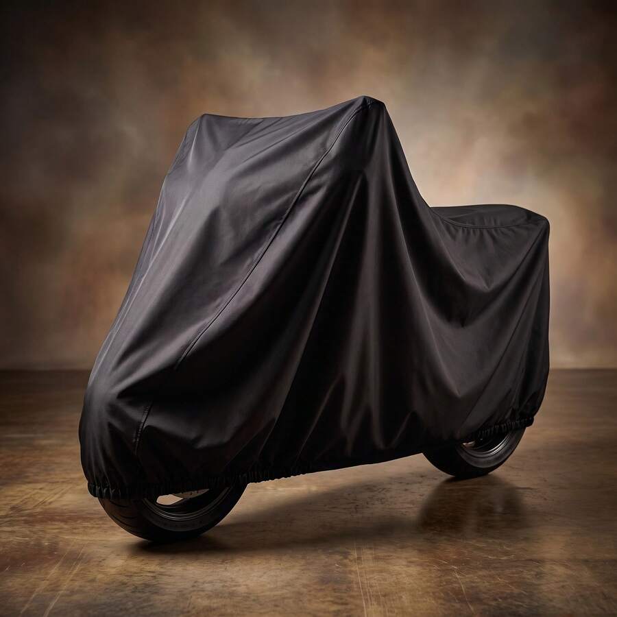 Sarung Motor EVA Tahan Banting Serbaguna - Tahan Air, Tahan Sinar UV, Tahan Salju, Cocok untuk Sebagian Besar Model, Hitam, Pelindung Kendaraan Luar Ruangan, Sarung Motor Bergaya, Sarung Pelindung UV - MultiWarna - View 1