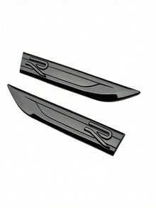 2pcs R-Blade Leaf Emblem Sticker For Golf 7 8 GOLF GTI Decoration Side Emblem Decal - A - View 9