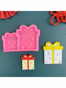 Christmas Gift Box DIY Handmade Aromatherapy Plaster Multi-Function Silicone Mold - Gift Box - View 4