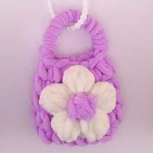 Knitted Plush Coin Purse, Cute Mini, Earphone Protective Case - Multicolor - View 5