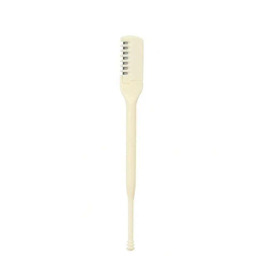 360-Degree Rotating Double-Headed Nose Hair Trimmer, Stainless Steel Safety Trimming Brush, Nose Hair Cleaning Tool - 1 - View 1