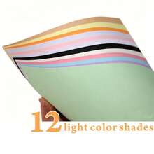 RIMEMO A4 300GSM Colored Cardstock Paper, 120 Sheets, 12 Colors, Heavyweight Craft Paper For DIY Crafts, Card Making & Scrapbooking - A4 - View 11