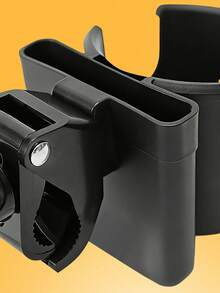 Two-In-One Bicycle Cup Holder, With A Phone Holder, 360° Rotatable Handle Water Bottle Storage Device, Universal Bicycle, Electric Bicycle, Skateboard, Motorcycle, Baby Stroller Beverage Storage Bicycle Accessory - Multicolor - View 7