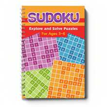 Buku Latihan Sudoku untuk Anak-Anak, Teka-Teki Angka Penalaran Logis, Buku Kerja Tunggal, Pilih Level 3-6 6-9 9-12 12+ - Buku Sudoku - View 11