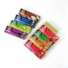 10入超值捲紙套組，8包78MM水果口味捲紙搭配2包彩虹濾嘴，薄款慢燃捲紙，戶外與居家使用抽菸配件，禮品首選！情人節禮物！ - 查看 7