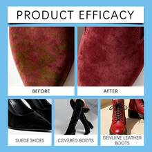 Suede & Nubuck Cleaning Kit, Specialized Stain Remover Cleaner For Suede, Fur, Snow Boots & Matte Shoes - A - View 7